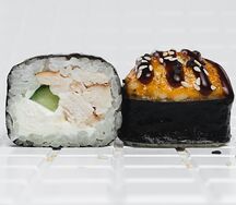 Запеченный с курицей