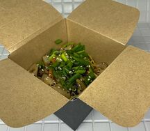 Wok лапша яичная с морепродуктами
