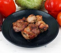 Шашлык из свиной шеи