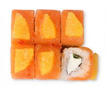 Salmon fresh ролл со сливочным сыром и цитрусом