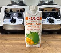 Кокосовая вода с манго FOCO
