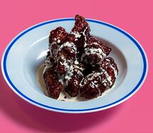 Курица хойсин во фритюре