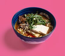 Рамен с грибами и тофу