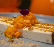Морковный торт с хурмой