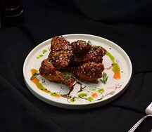 Крылья куриные в соусе BBQ