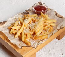 Картофель фри с пармезаном и трюфелем