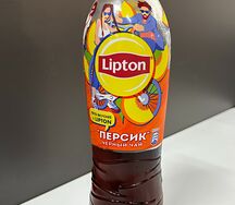 Lipton Черный чай Персик