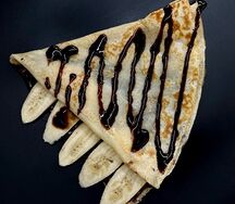 Блин с Нутеллой и бананом