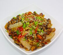 Вок Лапша с морепродуктами