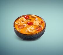 Том ям с креветкой