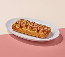 Горячий бутерброд Яблоко и корица