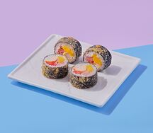 Темпурный ролл с курицей 1/2