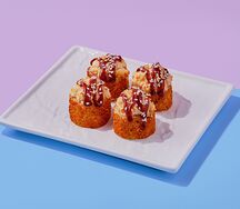 Запеченный Шичими-ролл с креветкой 1/2