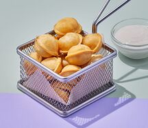 Жареные пельмени