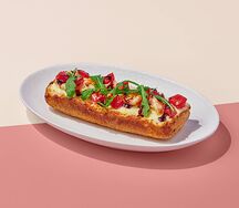 Горячий бутерброд Креветка и руккола