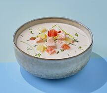 Финская уха с лососем