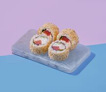 Ролл с тунцом и креветкой 1/2