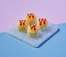 Запеченный ролл Сырный цыпленок 1/2