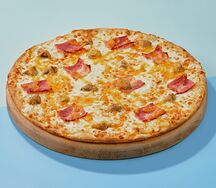 Пицца Курица и бекон на тонком тесте 30 см