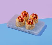 Запеченный ролл с курицей 1/2