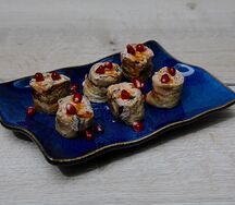 Баклажаны с орехами