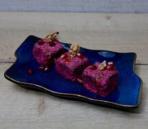 Пхали из свеклы и капусты с грецким орехом