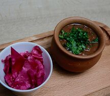 Лобио с капустой