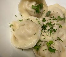Пельмени из свинины и курицы