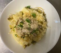 Бефстроганов из свинины 