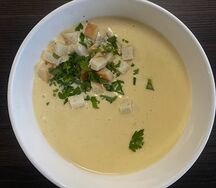 Сырный крем-суп 