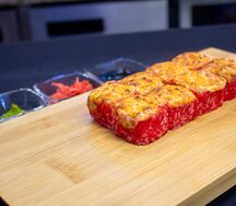 Запеченный жгучий краб