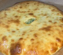 Осетинский пирог с картофелем,зеленью и сыром