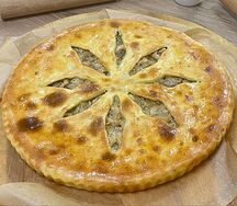 Осетинский пирог с курицей Фыдджин