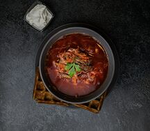 Борщ с телятиной