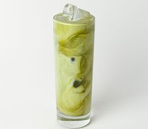 Айс-матча латте
