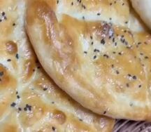 Лепешка тандырная запеченная на углях