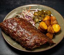 Ребро на углях 