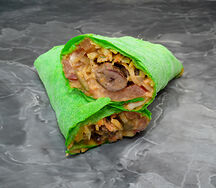Шаурма с куриными сердечками