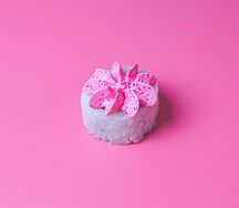 Розовый закат с креветкой