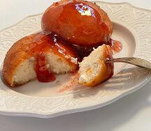 Сырники творожные с джемом