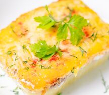 Запеканка картофельная с мясом