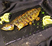 Скумбрия на мангале