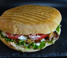 Классический бургер с курицей