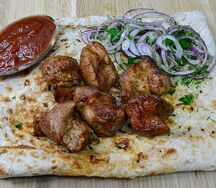 Шашлык из свиной шейки 