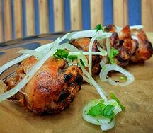 Шашлык из куриной голени