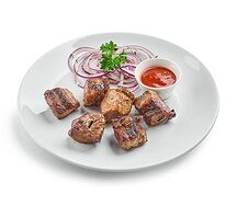 Шашлык из свиной грудки