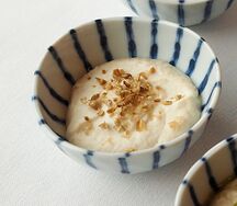Крем из белой фасоли с лимоном
