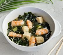 Мисо-суп с креветкой