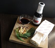 Шаурма с гранатовым соусом