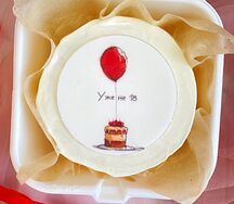 Бенто-торт с картинкой Уже не 18